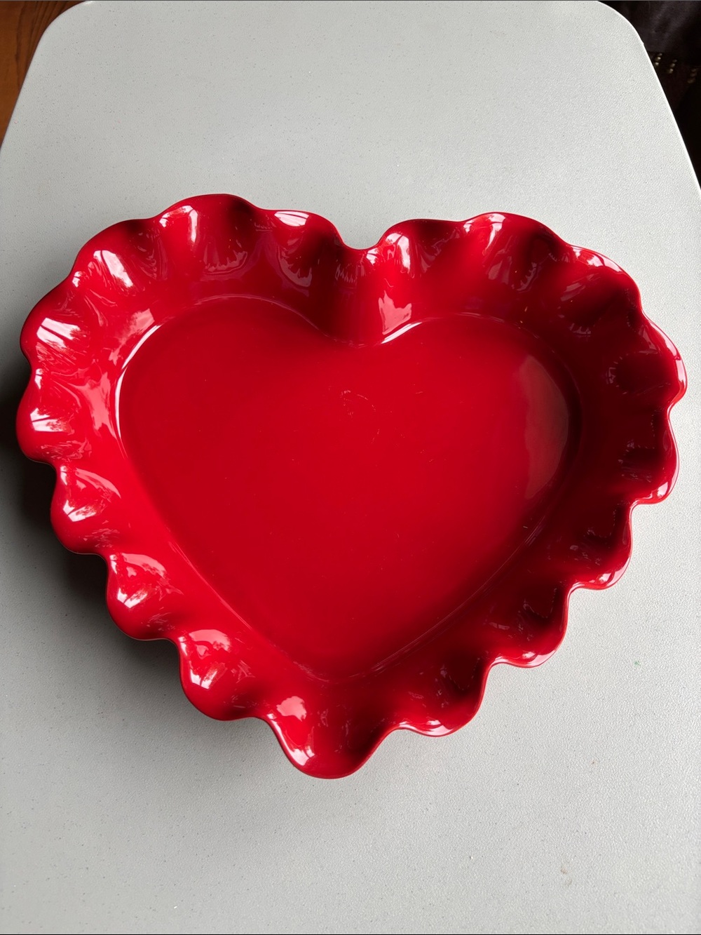 EMILE HENRY heart shaped serving dish